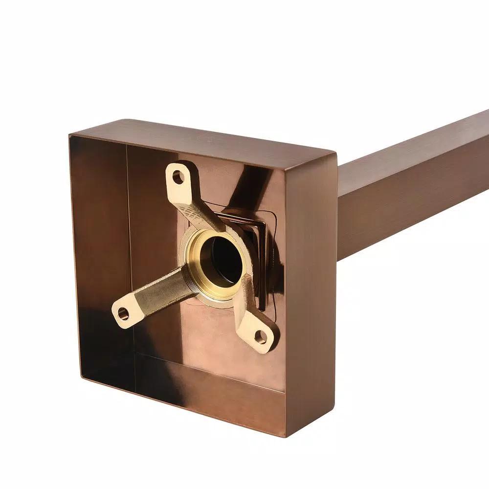 AKDY Freestanding Floor Mount Roman Tub Faucet with Hand Shower, Antique Bronze