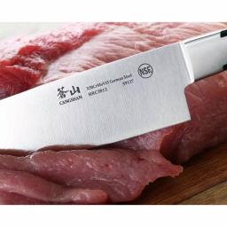 Cangshan X Series 8 in. German Steel Forged Chef's Knife, Full Tang Stainless Steel thumbnail 5