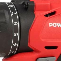 Powerworks 20V Cordless Brushless 3/8 in. Drill/Driver Kit with Two 1.5 Ah Batteries, Charger, and Bag thumbnail 5
