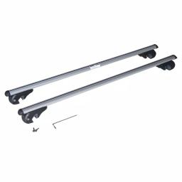 SPEEDWAY 49 in. Adjustable Aluminum Roof Rack Cross Bars with Locking Mechanism thumbnail 1