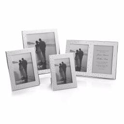 Nambe Dazzle Metal Picture Frame, 8 x 10 Silver Contemporary Tabletop Photo Frame thumbnail 2