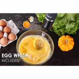 Boyel Living 6-in-1 Black Stainless Steel 500W Immersion Hand Blender Set with 8-Speed Control thumbnail 7