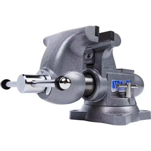 Wilton 1765 Tradesman 6.5 in. Jaw Width Round Channel Bench Vise