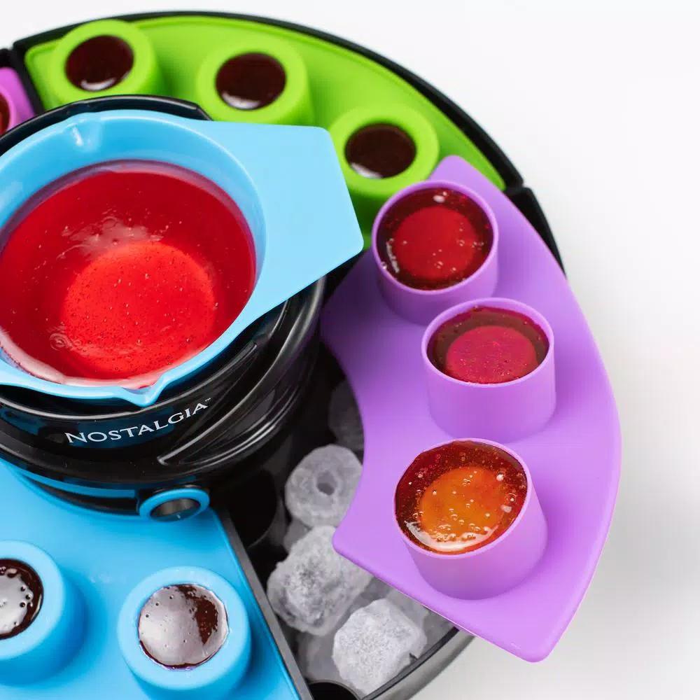 Nostalgia 40W Multi-Colored Edible Shot and Cup Maker Dessert Specialty Appliance