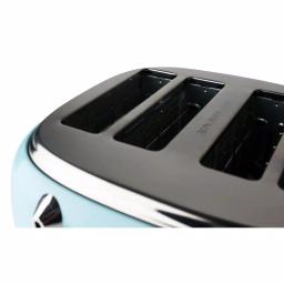 Haden Heritage 4-Slice Retro Wide Slot Toaster, 1500W, Turquoise thumbnail 5