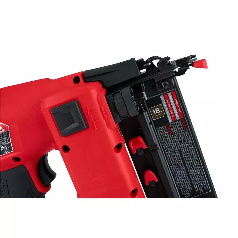 Milwaukee M18 FUEL 18-Gauge Brushless Gen II Cordless Brad Nailer (2-Tool Kit)