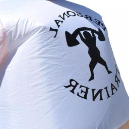 ALEKO's Inflatable Pot Belly Personal Trainer Adult Halloween Costume - Unisex One Size thumbnail 4