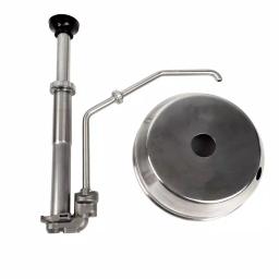 Paragon Pro-Style 32L Dual-Pump Heated Spout Warmer with 2 Crocks, Stainless Steel thumbnail 4