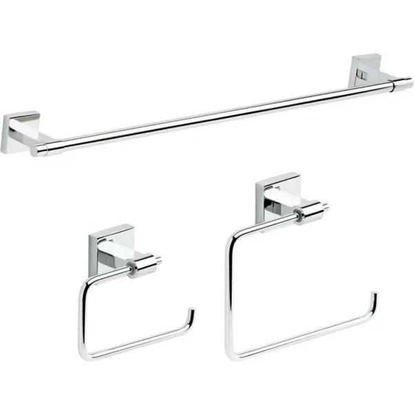 Franklin Brass Maxted 3-Piece Polished Chrome Bath Hardware Set