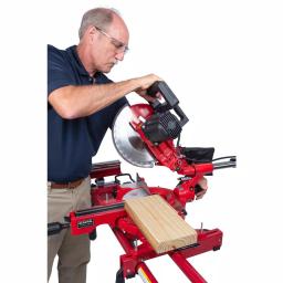 General International 10 in. Sliding Compound Miter Saw with Laser Guidance, 15 Amp, 1800W thumbnail 10