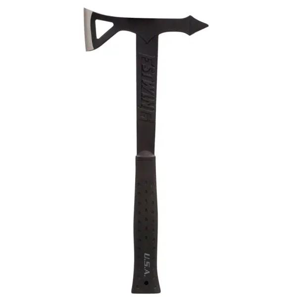 Estwing Black Eagle Tomahawk Axe, 1-Piece Forged American Steel, Black