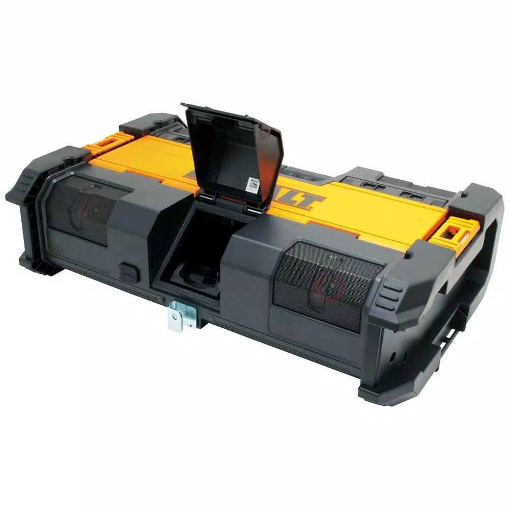 DEWALT TOUGHSYSTEM Portable Radio & Digital Music Player with Tool Box Cooler Bundle