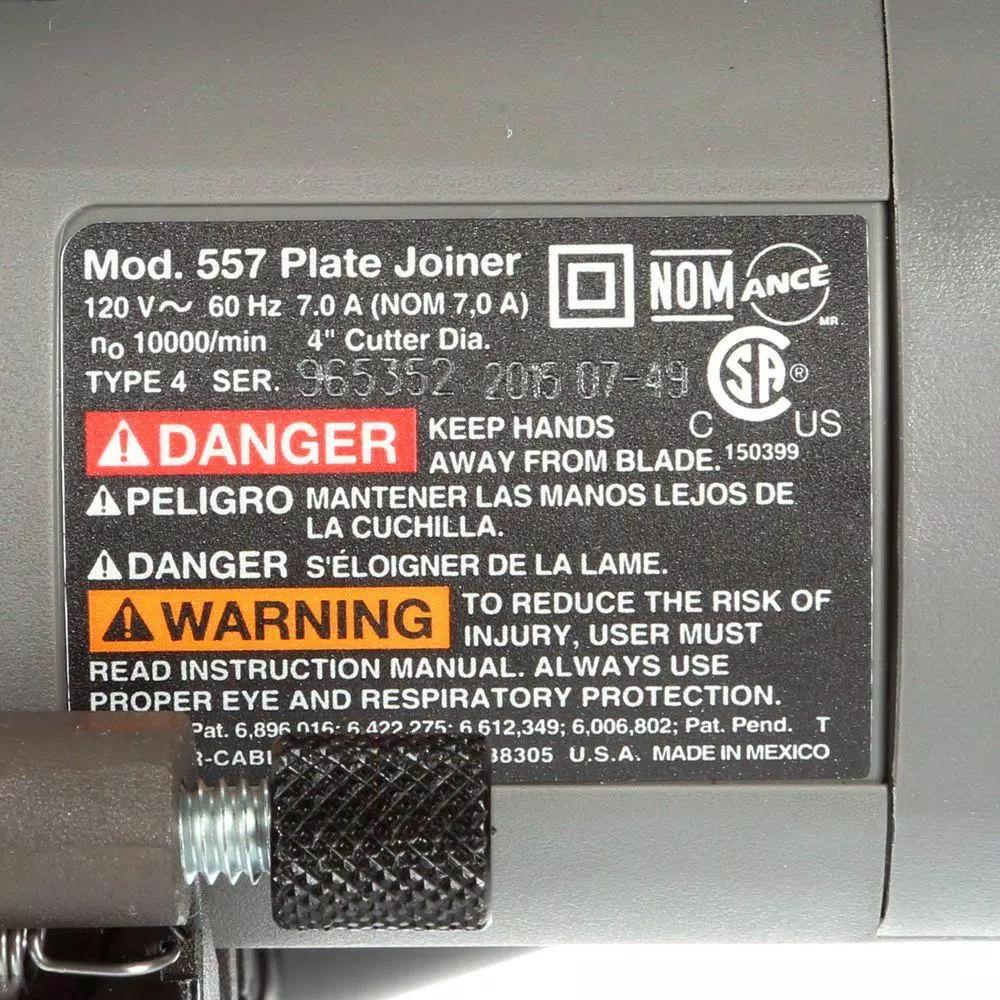 Porter-Cable 7 Amp 3-3/8 in. Deluxe Plate Joiner, 10,000 RPM