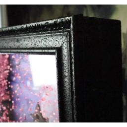Haunted Hill Farm 18 in. Animated Grim Reaper Shadowbox with Spooky Music and LED Lights thumbnail 3