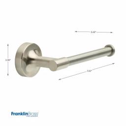 Franklin Brass Voisin Modern Single Arm Toilet Paper Holder, Brushed Nickel thumbnail 4