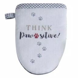 Kay Dee Fur Real Pets Cat Themed Cotton Kitchen Textile Set, 4-Piece Tan Pot Holder & Towel Set thumbnail 7