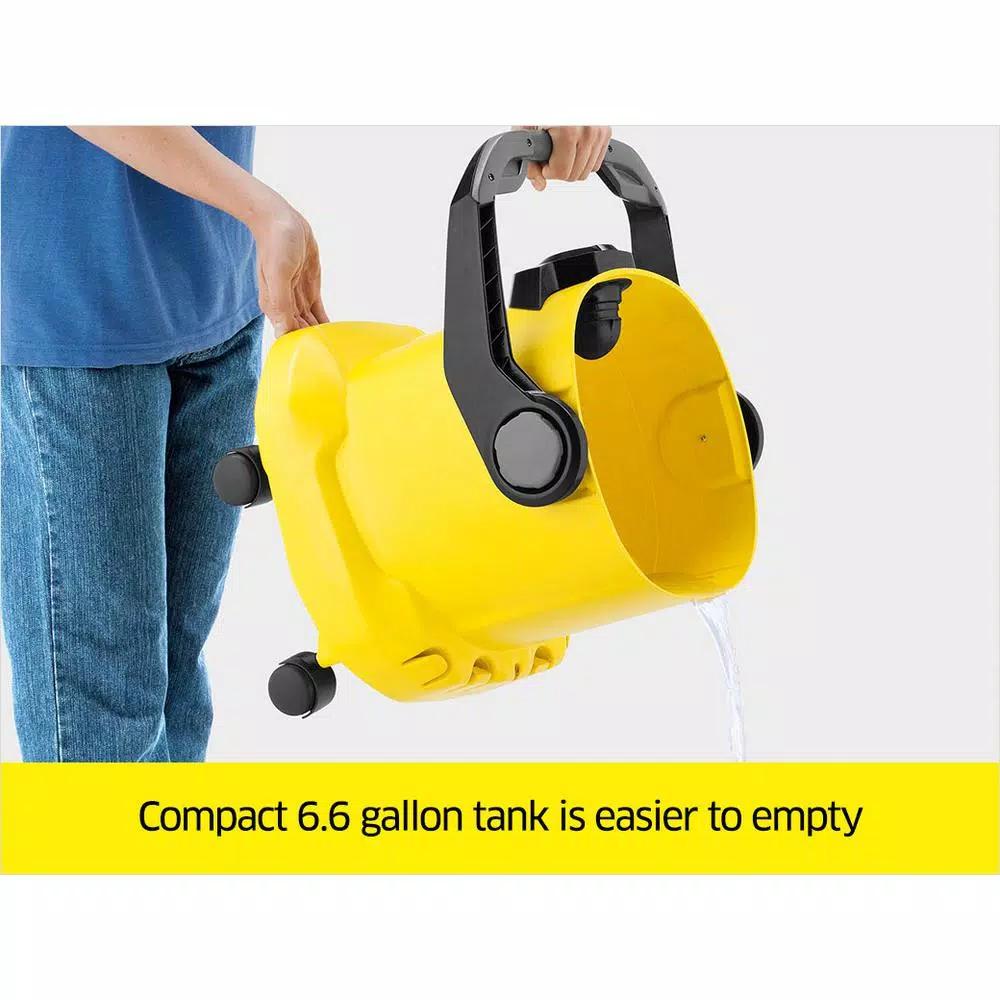 Karcher WD5/P 6.6 Gallon Wet/Dry Vacuum with 1800W Motor and Tact Filter Cleaning