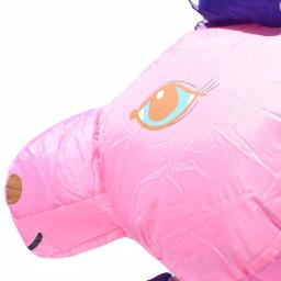 ALEKO's Inflatable Unicorn Adult Halloween Costume - Pink & Purple Unisex Party Suit thumbnail 4