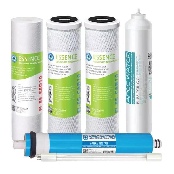 APEC Water Systems APEC Water Essence 6-Stage Replacement Filter Set for ROES-UV75-SS Reverse Osmosis Systems