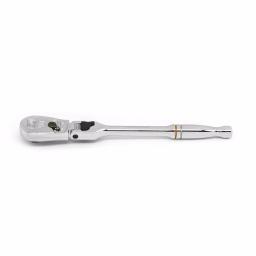GEARWRENCH 1/4 in. Drive 90-Tooth Locking Flex Head Teardrop Ratchet thumbnail 3
