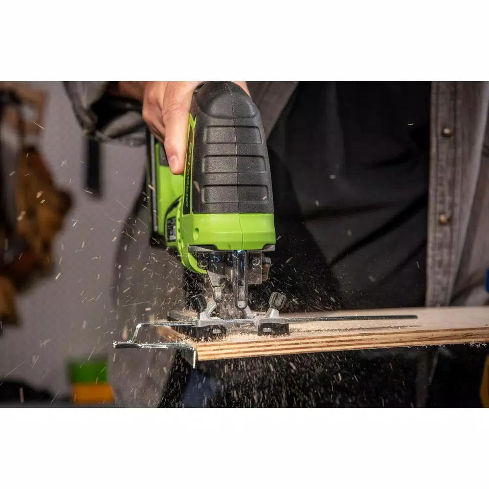 Greenworks 24V Cordless Brushless Jig Saw, Tool Only JS24L00