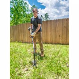 Lawnmaster NOPULL 26cc 2-Cycle Gas String Trimmer with Electric Push Button Start thumbnail 2