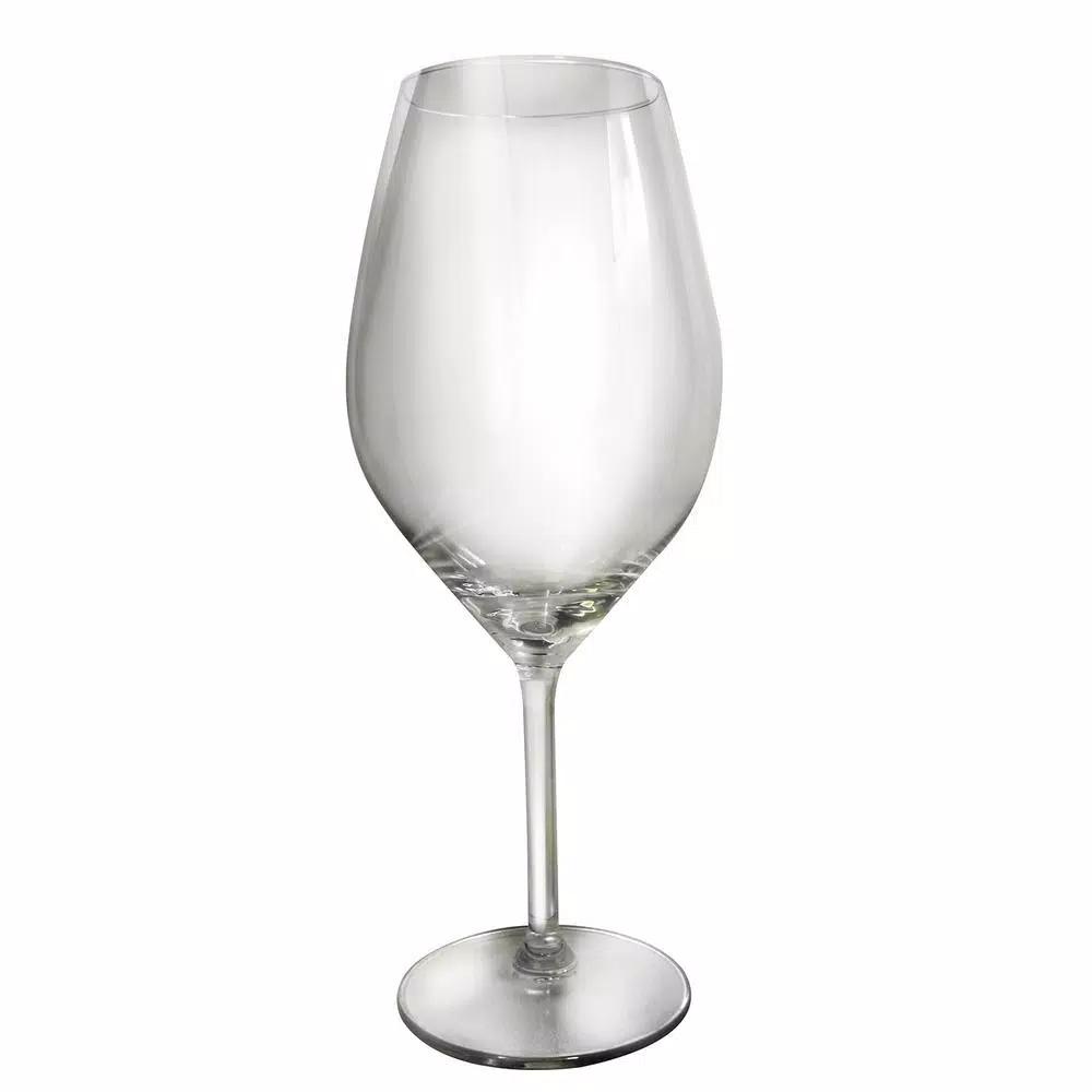 Epicureanist Illuminati White Wine Glasses, Lead-Free Crystal, Set of 6