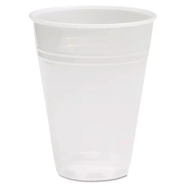 Boardwalk 7 oz. Translucent Polypropylene Plastic Cold Cups, 2500 Count (25 Bags of 100)