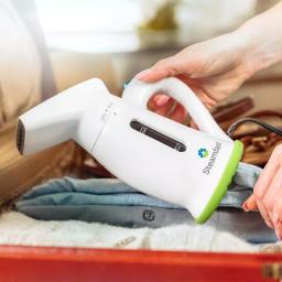 Steamfast SF-425 Handheld Travel Garment Steamer, Compact & Lightweight, 800W, White thumbnail 6