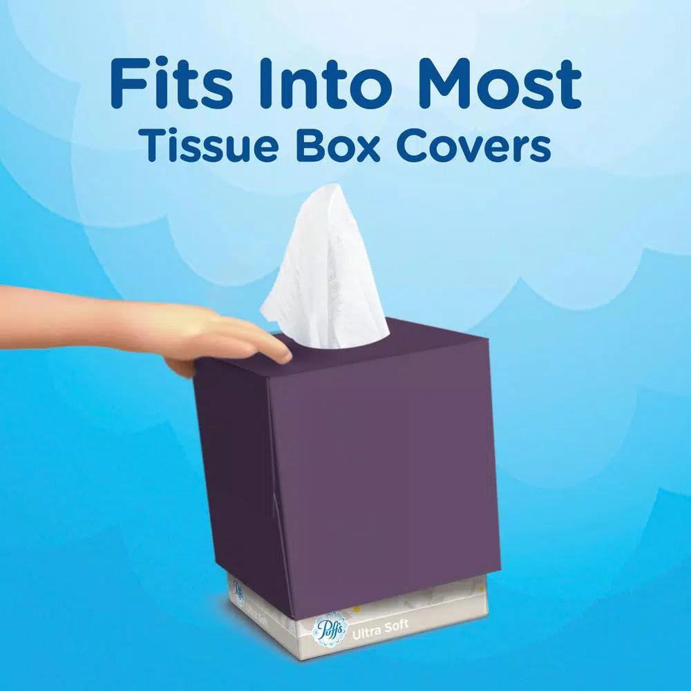Puffs Ultra Soft Facial Tissues, Non-Lotion, 24 Case (56 Count per Box)