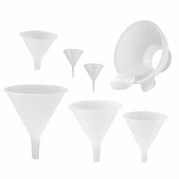 Hutzler 7-Piece Multi-Purpose Plastic Funnel Set with Canning Funnel and Mini Funnels thumbnail 1