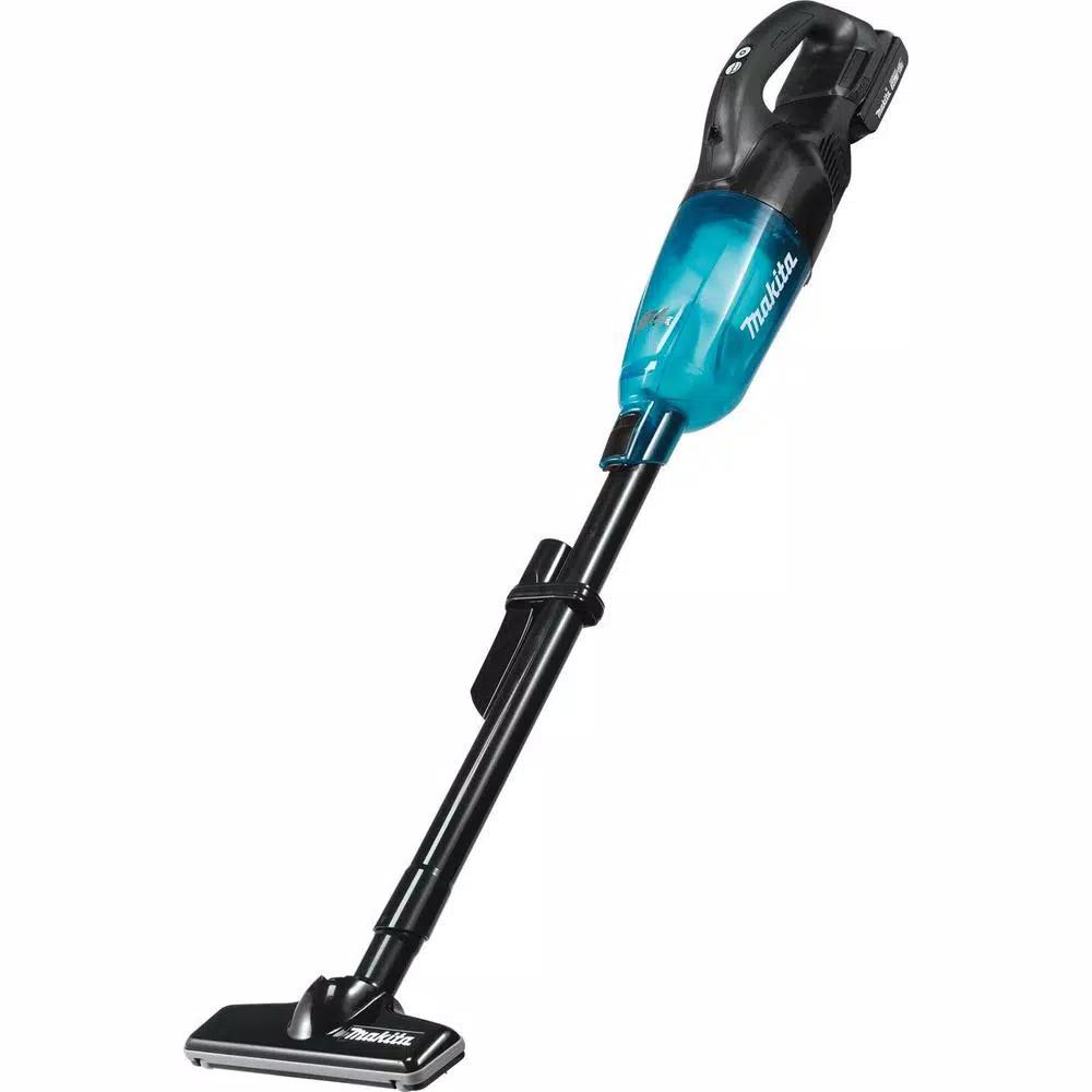 Makita 18V LXT Brushless Cordless Vacuum Kit with 2.0Ah Battery and Black Cyclonic Attachment