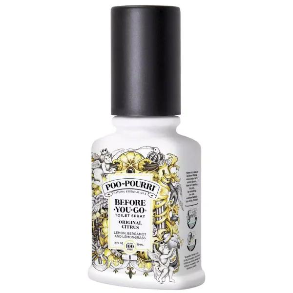 POO POURRI Poo-Pourri Original Citrus Toilet Spray, 2 oz (2-Pack)