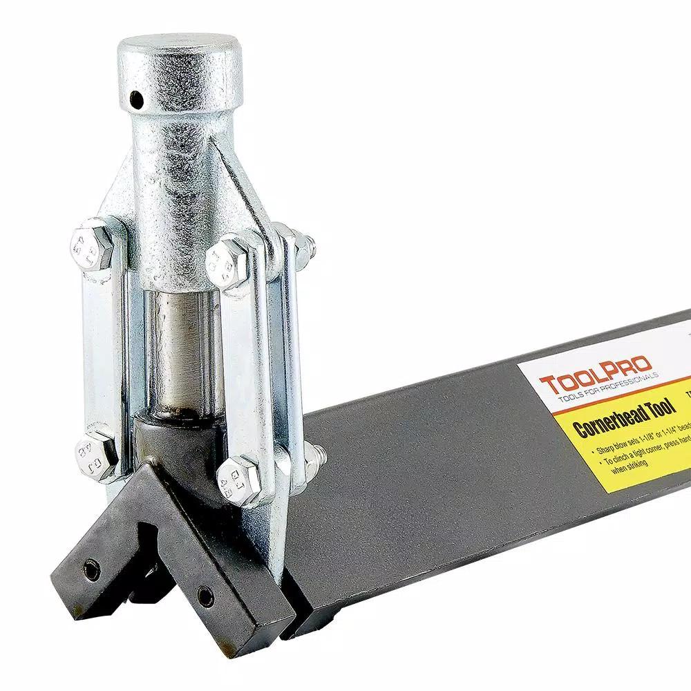 ToolPro Corner Bead Crimping Tool with 32 oz. Rubber Mallet