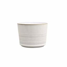 Denby Natural Canvas Textured Sugar Bowl and Ramekin thumbnail 1