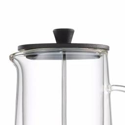 ZASSENHAUS Aroma 6-Cup Double Wall Borosilicate Glass French Press Coffee Maker, 25 fl. oz. thumbnail 3