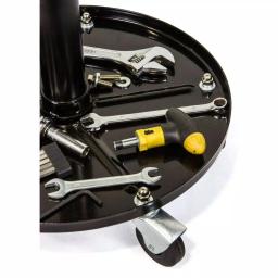 WEN 300 lb. Capacity Pneumatic Rolling Mechanic Stool with Tool Tray thumbnail 3
