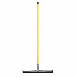Alpine Industries 18 in. Dual Moss Rubber Professional Locking Floor Squeegee with 50 in. Steel Handle thumbnail 2