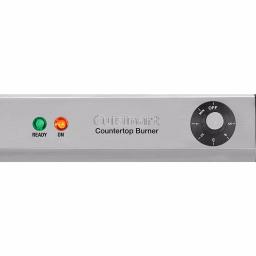 Cuisinart Single Burner 7.5 in. Brushed Stainless Cast Iron Hot Plate with Temperature Control thumbnail 3