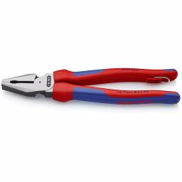 KNIPEX 9 in. High Leverage Combination Pliers with Dual-Component Comfort Grips and Tether Attachment thumbnail 1