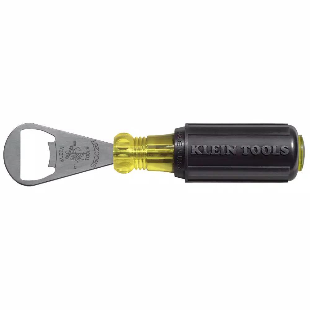 Klein Tools Stainless-Steel Beverage Tool with Cushion-Grip Handle