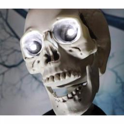 Haunted Hill Farm 5 ft. Animatronic Talking Skeleton Groom Halloween Prop thumbnail 6