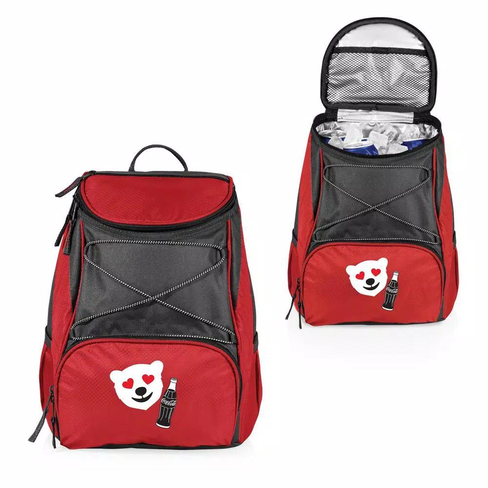 ONIVA Coca-Cola PTX 7.5 Qt. 20-Can Backpack Cooler - Red Emoji Design