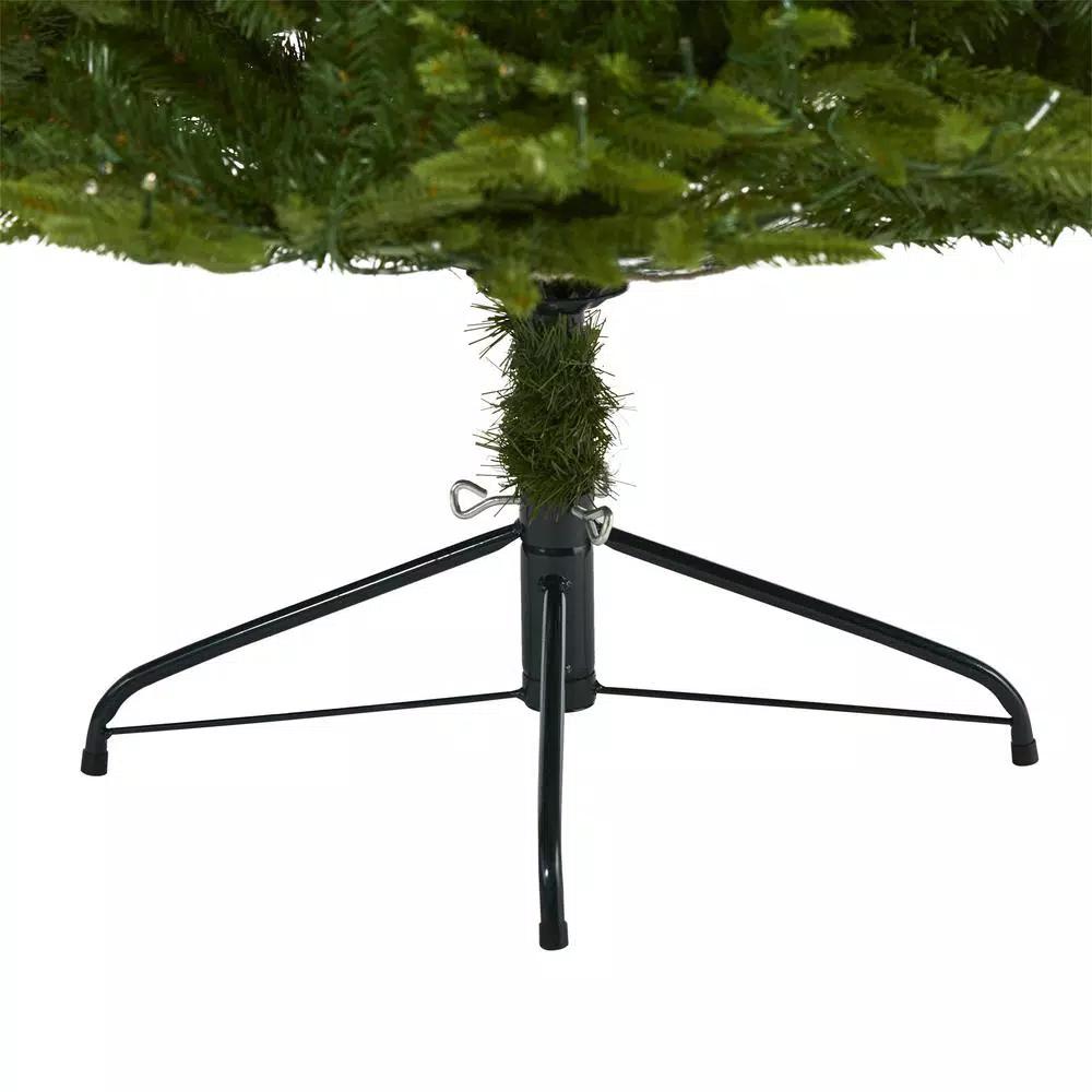 Nearly Natural 6.5 ft. Pre-Lit Colorado Mountain Fir Artificial Christmas Tree with 400 LED Lights