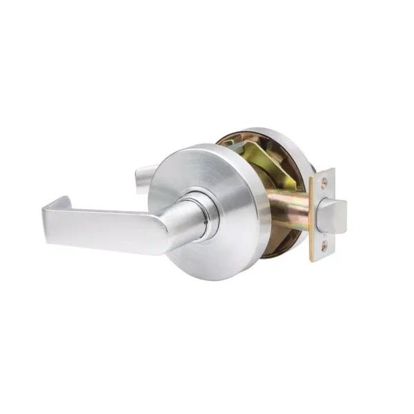 Taco DL-LHV Grade 1 Commercial Passage Lever, Brushed Chrome, ADA Compliant