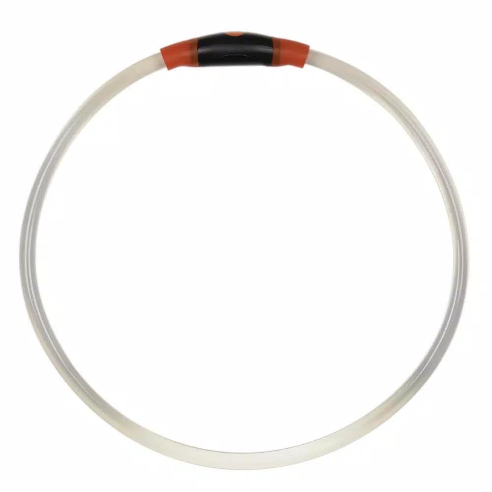 Nite Ize NiteHowl LED Safety Necklace for Dogs, Red, Adjustable 12-27 in.