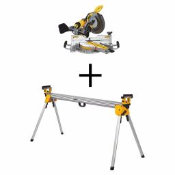 DEWALT 12 in. 15 Amp Sliding Compound Miter Saw with Heavy-Duty Stand Kit thumbnail 1