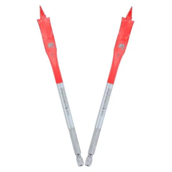 Diablo SPEEDemon 1/2 in. x 6 in. Spade Bit 2-Pack