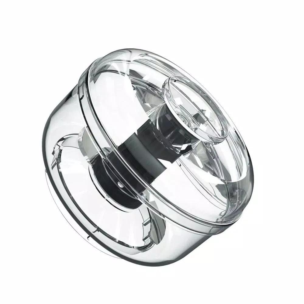 Oster Oskar 2-in-1 Salad Prep and Food Processor, 425W, Black