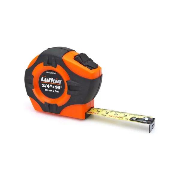 Lufkin Crescent Lufkin P1000 Series 16 ft. Hi-Viz Orange Tape Measure, 3/4 in. Steel Blade